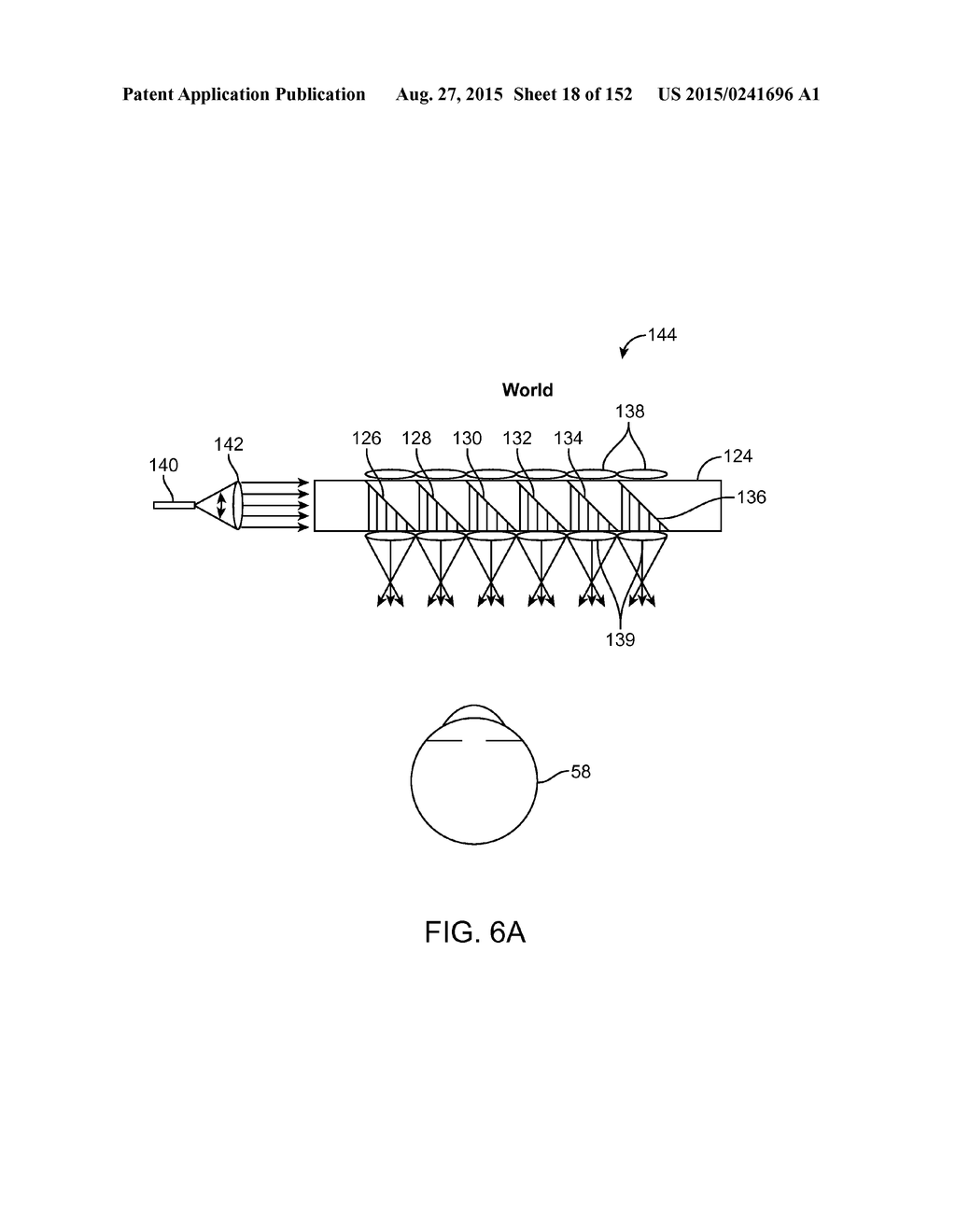 INDUCING PHASE DELAYS TO VARY AN AGGREGATE WAVEFRONT FOR AUGMENTED OR     VIRTUAL REALITY - diagram, schematic, and image 19