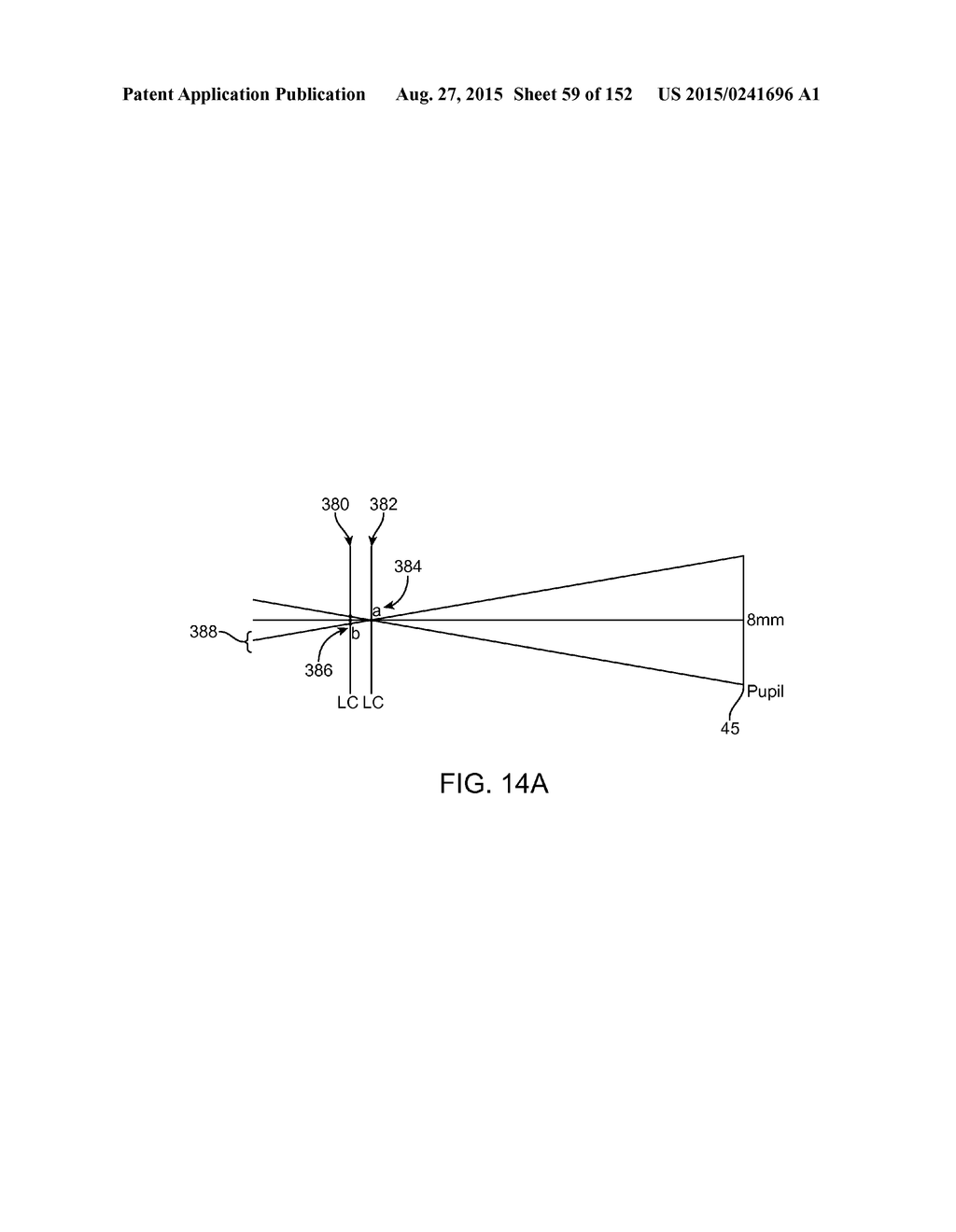 INDUCING PHASE DELAYS TO VARY AN AGGREGATE WAVEFRONT FOR AUGMENTED OR     VIRTUAL REALITY - diagram, schematic, and image 60