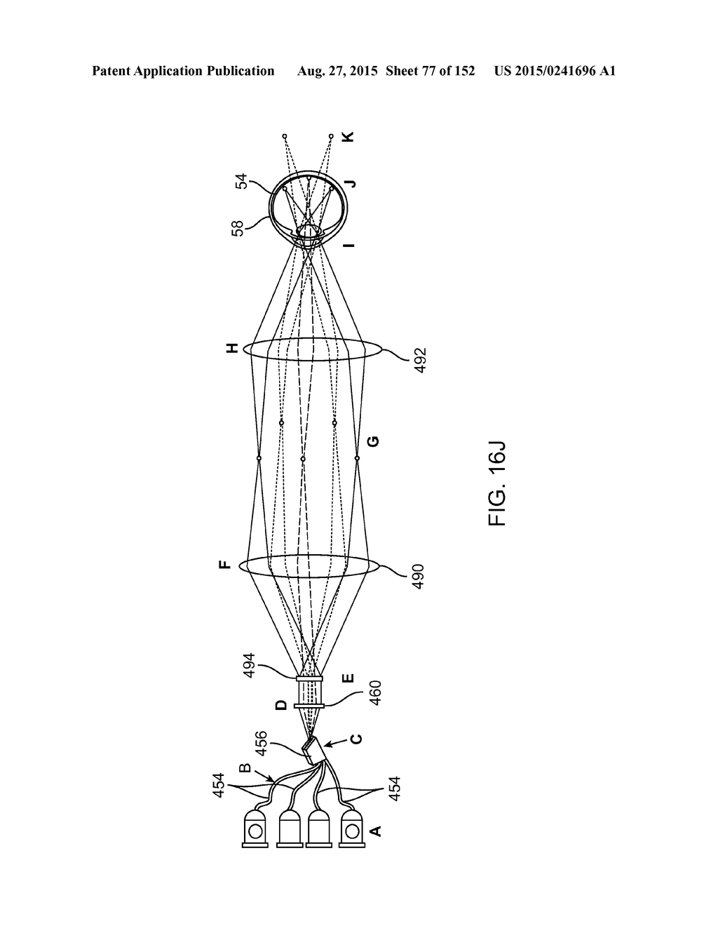 INDUCING PHASE DELAYS TO VARY AN AGGREGATE WAVEFRONT FOR AUGMENTED OR     VIRTUAL REALITY - diagram, schematic, and image 78