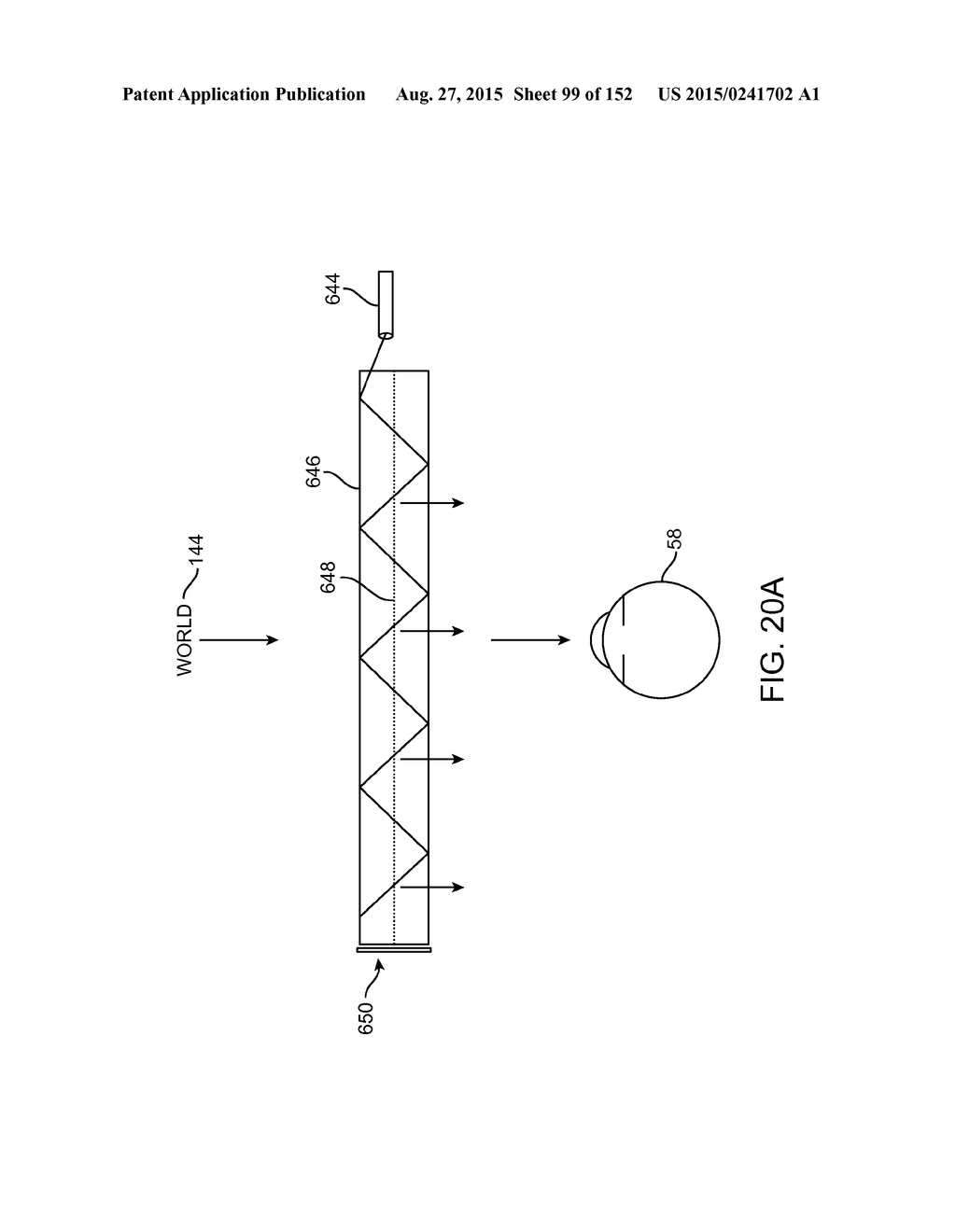 LENS ARRAY OPERATIVELY COUPLED TO A SPATIAL LIGHT MODULATOR FOR AUGMENTED     OR VIRTUAL REALITY - diagram, schematic, and image 100