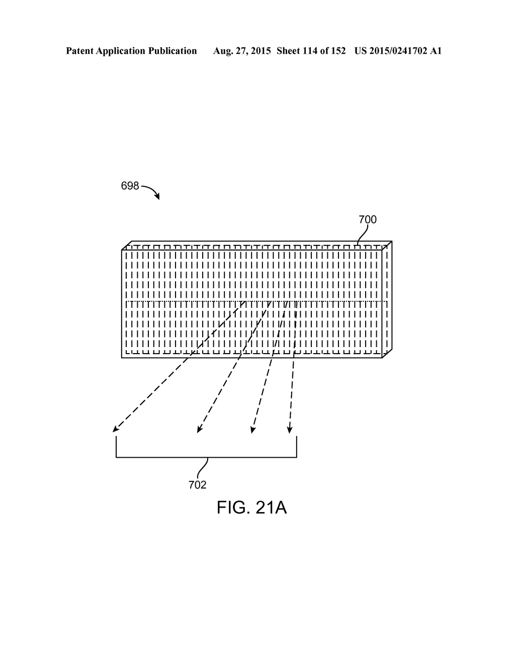 LENS ARRAY OPERATIVELY COUPLED TO A SPATIAL LIGHT MODULATOR FOR AUGMENTED     OR VIRTUAL REALITY - diagram, schematic, and image 115