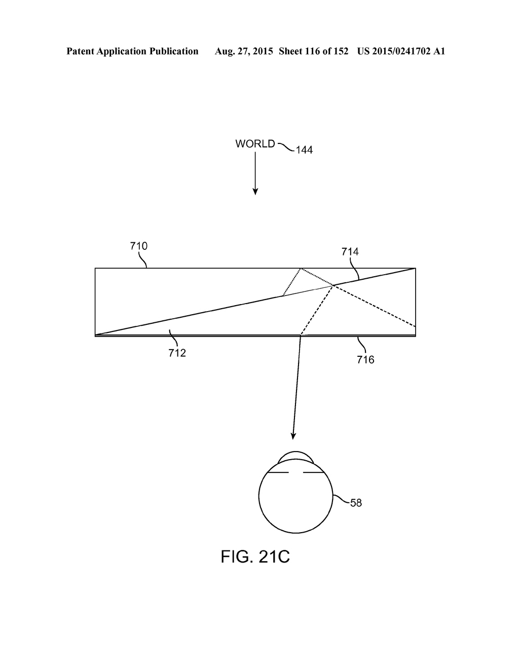 LENS ARRAY OPERATIVELY COUPLED TO A SPATIAL LIGHT MODULATOR FOR AUGMENTED     OR VIRTUAL REALITY - diagram, schematic, and image 117