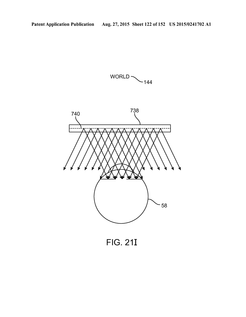 LENS ARRAY OPERATIVELY COUPLED TO A SPATIAL LIGHT MODULATOR FOR AUGMENTED     OR VIRTUAL REALITY - diagram, schematic, and image 123