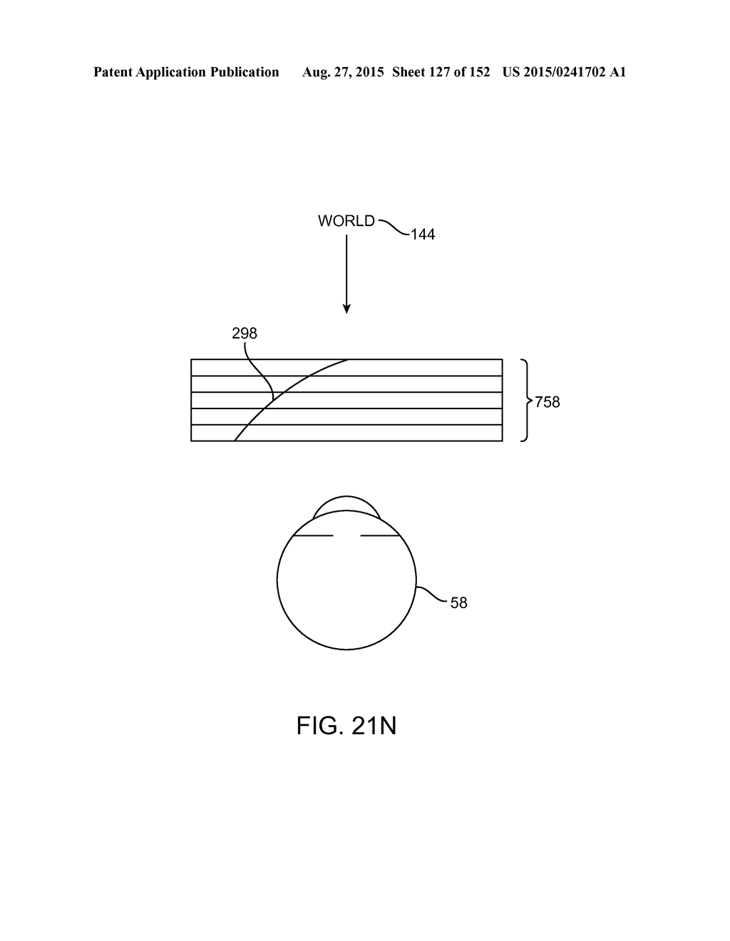 LENS ARRAY OPERATIVELY COUPLED TO A SPATIAL LIGHT MODULATOR FOR AUGMENTED     OR VIRTUAL REALITY - diagram, schematic, and image 128