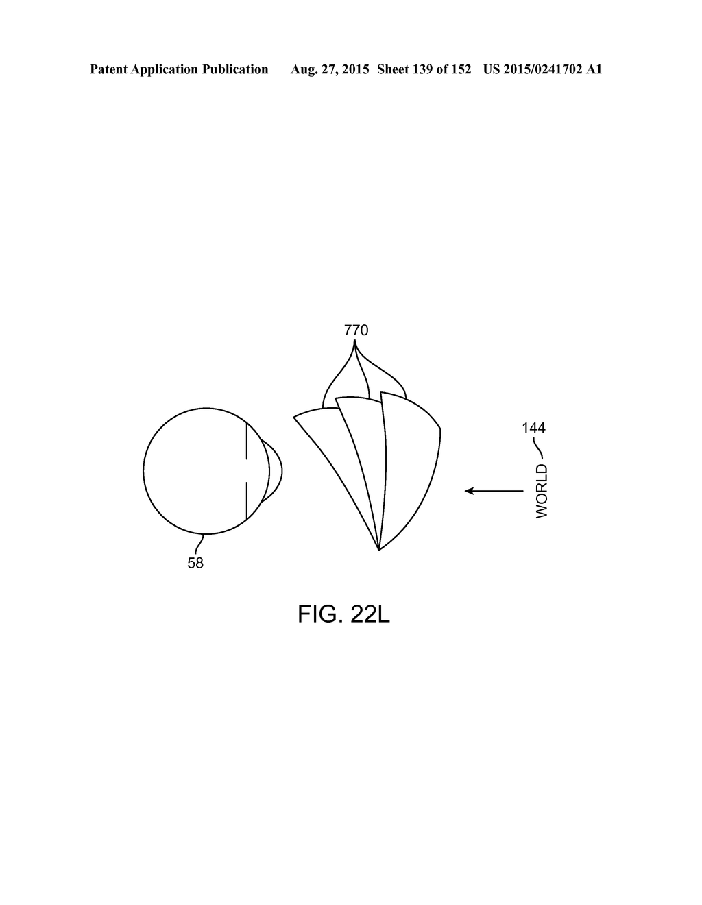 LENS ARRAY OPERATIVELY COUPLED TO A SPATIAL LIGHT MODULATOR FOR AUGMENTED     OR VIRTUAL REALITY - diagram, schematic, and image 140