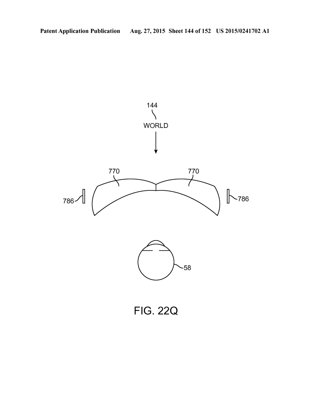 LENS ARRAY OPERATIVELY COUPLED TO A SPATIAL LIGHT MODULATOR FOR AUGMENTED     OR VIRTUAL REALITY - diagram, schematic, and image 145