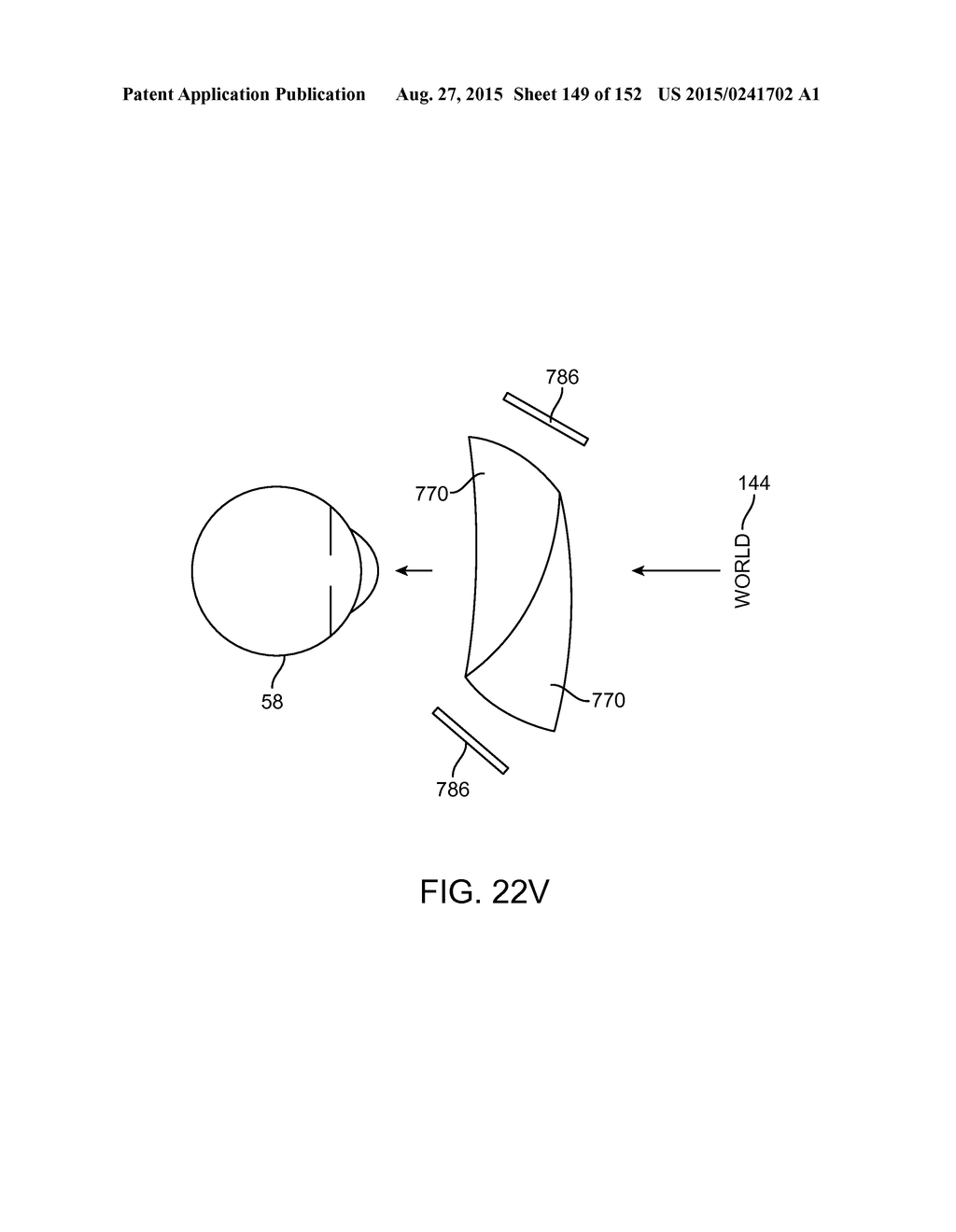 LENS ARRAY OPERATIVELY COUPLED TO A SPATIAL LIGHT MODULATOR FOR AUGMENTED     OR VIRTUAL REALITY - diagram, schematic, and image 150