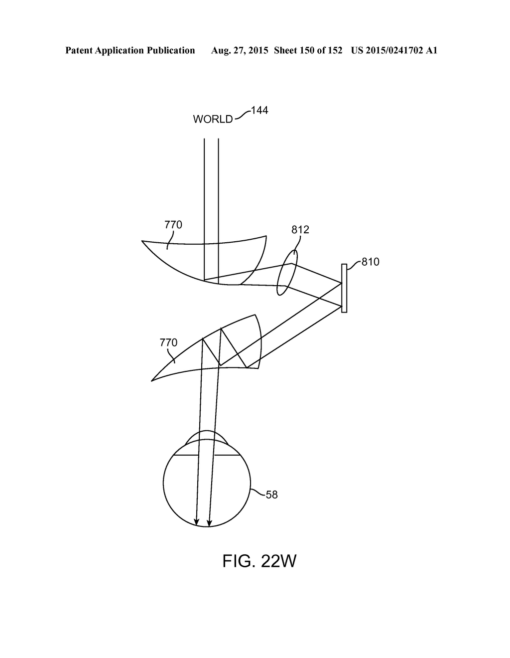 LENS ARRAY OPERATIVELY COUPLED TO A SPATIAL LIGHT MODULATOR FOR AUGMENTED     OR VIRTUAL REALITY - diagram, schematic, and image 151