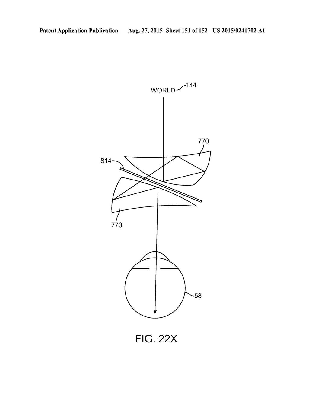 LENS ARRAY OPERATIVELY COUPLED TO A SPATIAL LIGHT MODULATOR FOR AUGMENTED     OR VIRTUAL REALITY - diagram, schematic, and image 152