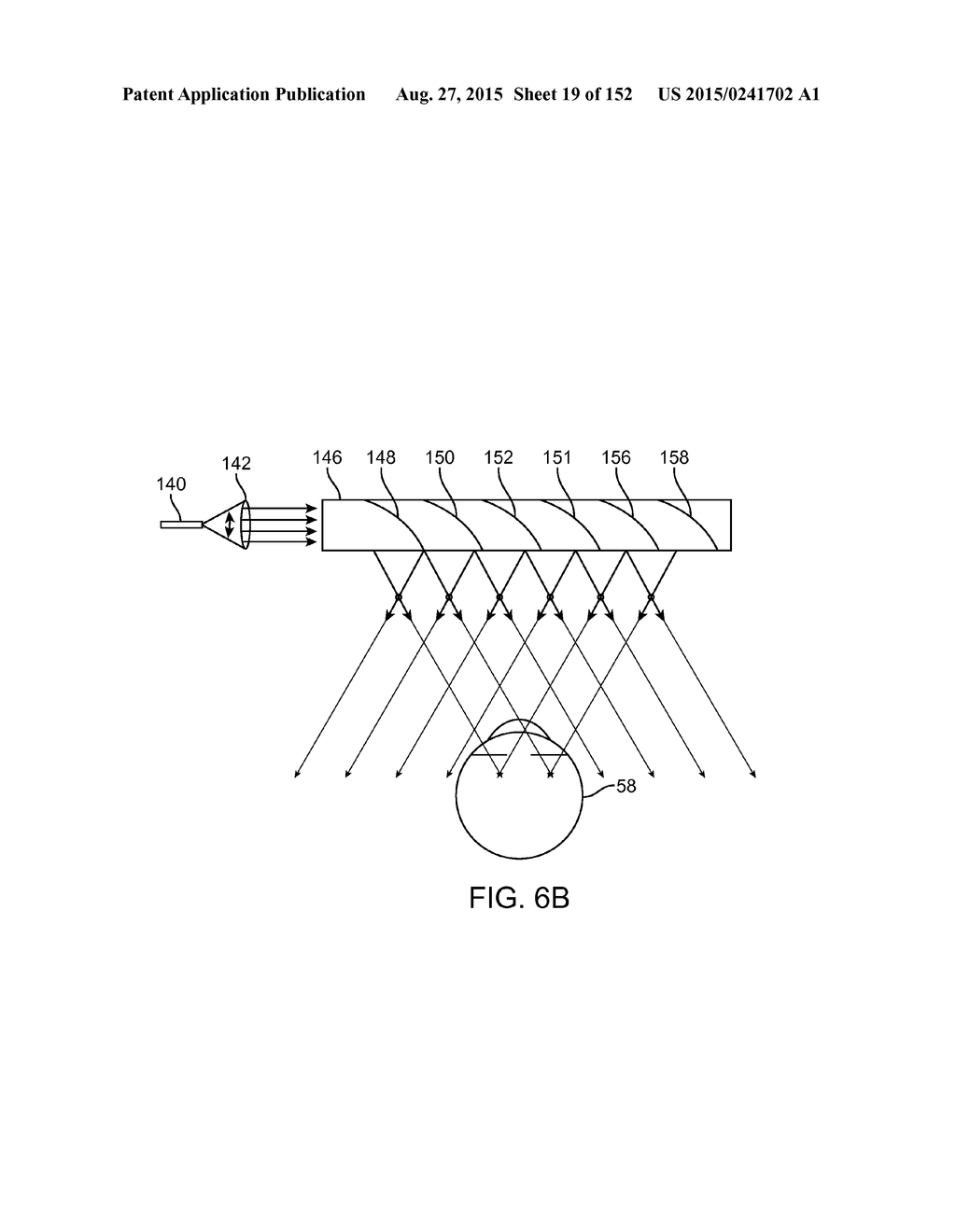 LENS ARRAY OPERATIVELY COUPLED TO A SPATIAL LIGHT MODULATOR FOR AUGMENTED     OR VIRTUAL REALITY - diagram, schematic, and image 20