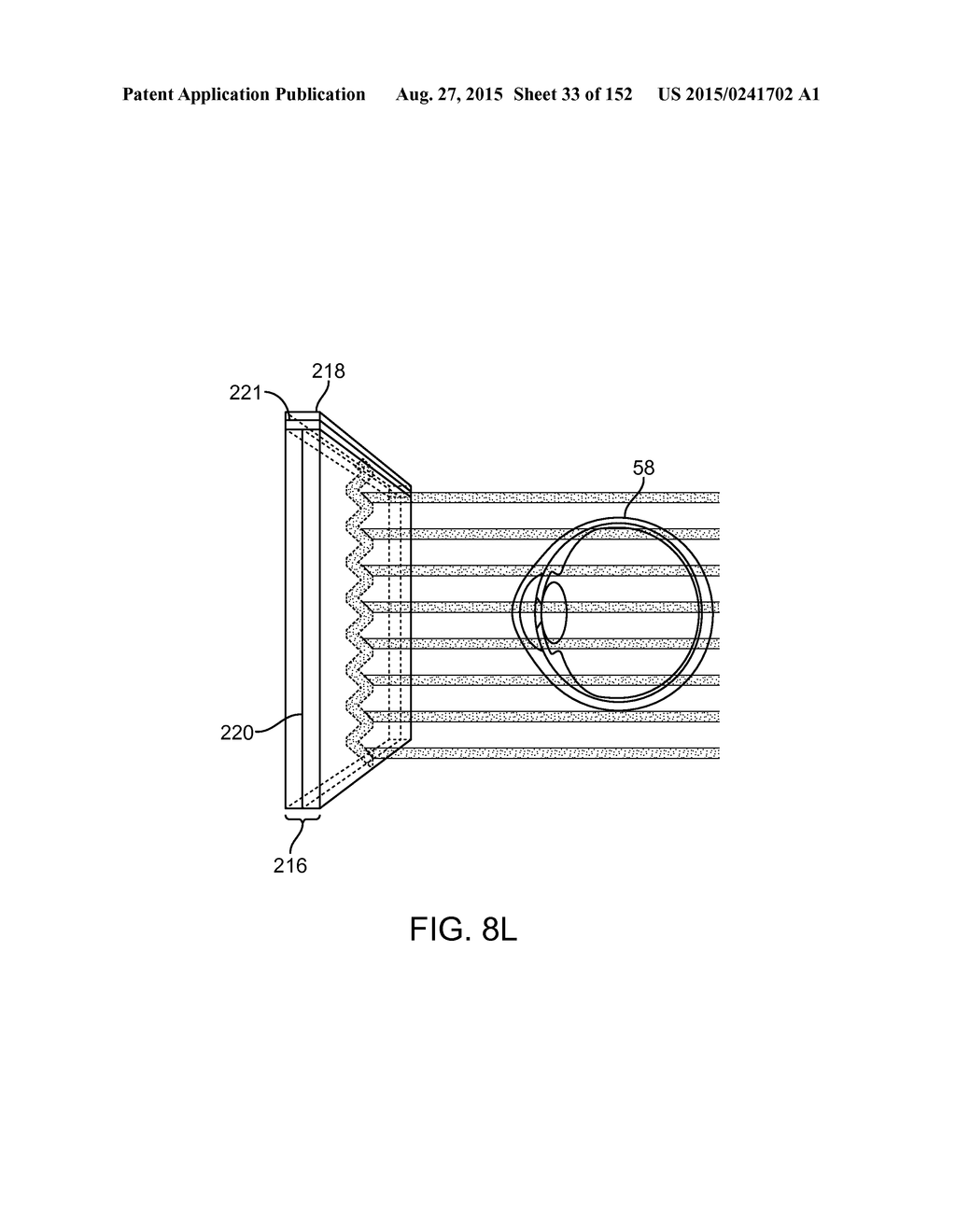 LENS ARRAY OPERATIVELY COUPLED TO A SPATIAL LIGHT MODULATOR FOR AUGMENTED     OR VIRTUAL REALITY - diagram, schematic, and image 34