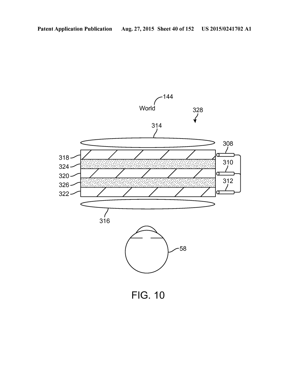 LENS ARRAY OPERATIVELY COUPLED TO A SPATIAL LIGHT MODULATOR FOR AUGMENTED     OR VIRTUAL REALITY - diagram, schematic, and image 41