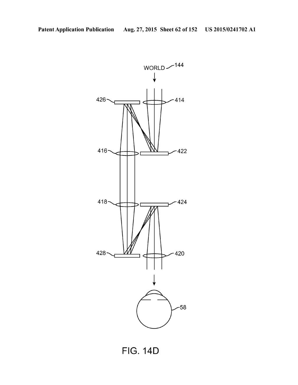 LENS ARRAY OPERATIVELY COUPLED TO A SPATIAL LIGHT MODULATOR FOR AUGMENTED     OR VIRTUAL REALITY - diagram, schematic, and image 63