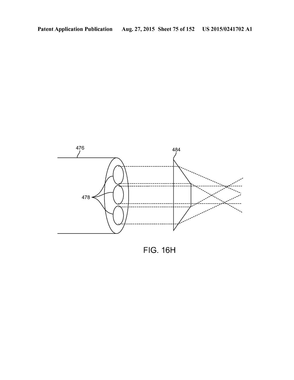 LENS ARRAY OPERATIVELY COUPLED TO A SPATIAL LIGHT MODULATOR FOR AUGMENTED     OR VIRTUAL REALITY - diagram, schematic, and image 76