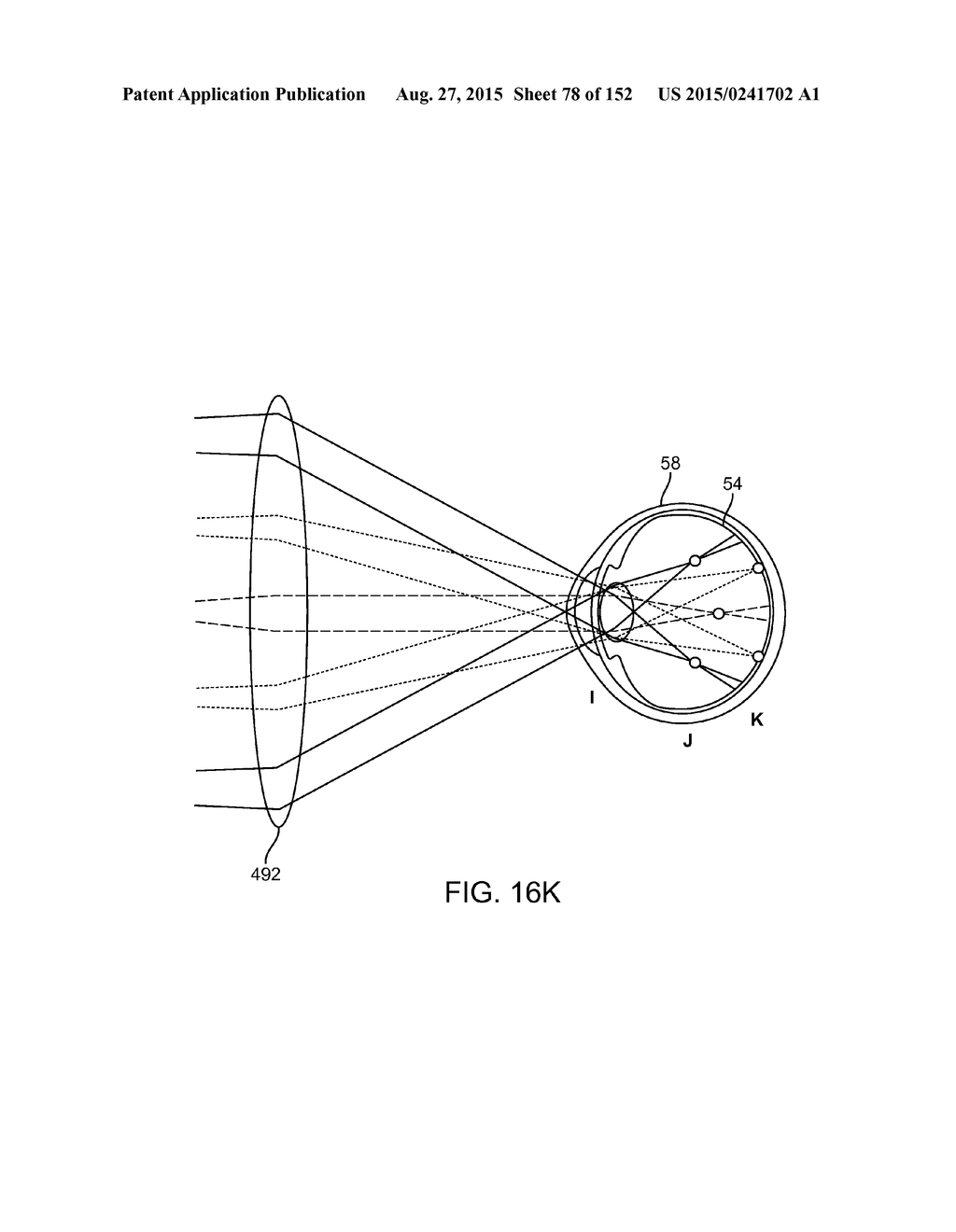 LENS ARRAY OPERATIVELY COUPLED TO A SPATIAL LIGHT MODULATOR FOR AUGMENTED     OR VIRTUAL REALITY - diagram, schematic, and image 79