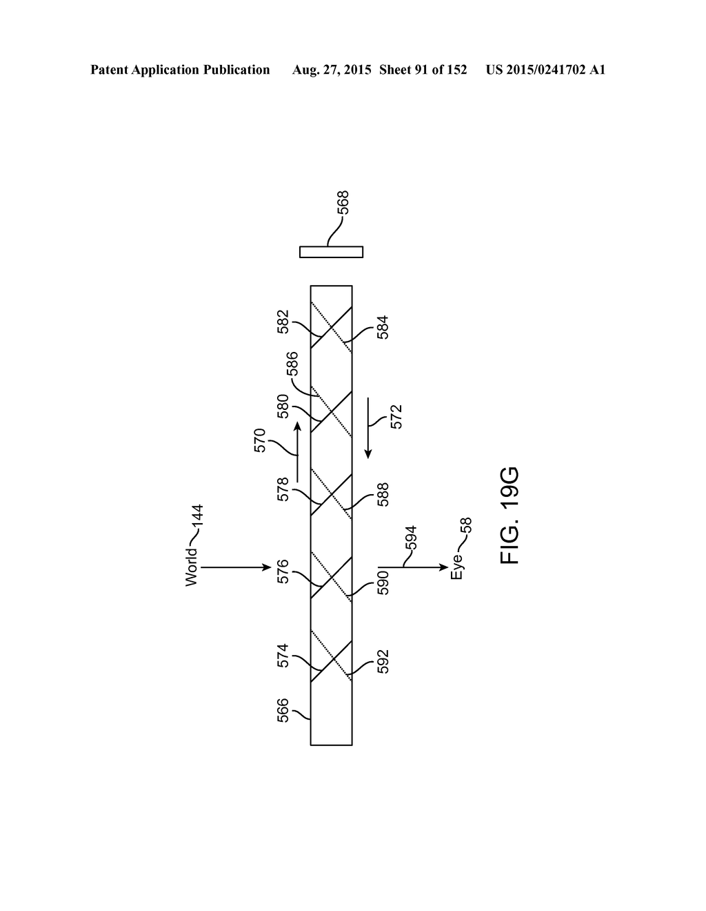 LENS ARRAY OPERATIVELY COUPLED TO A SPATIAL LIGHT MODULATOR FOR AUGMENTED     OR VIRTUAL REALITY - diagram, schematic, and image 92