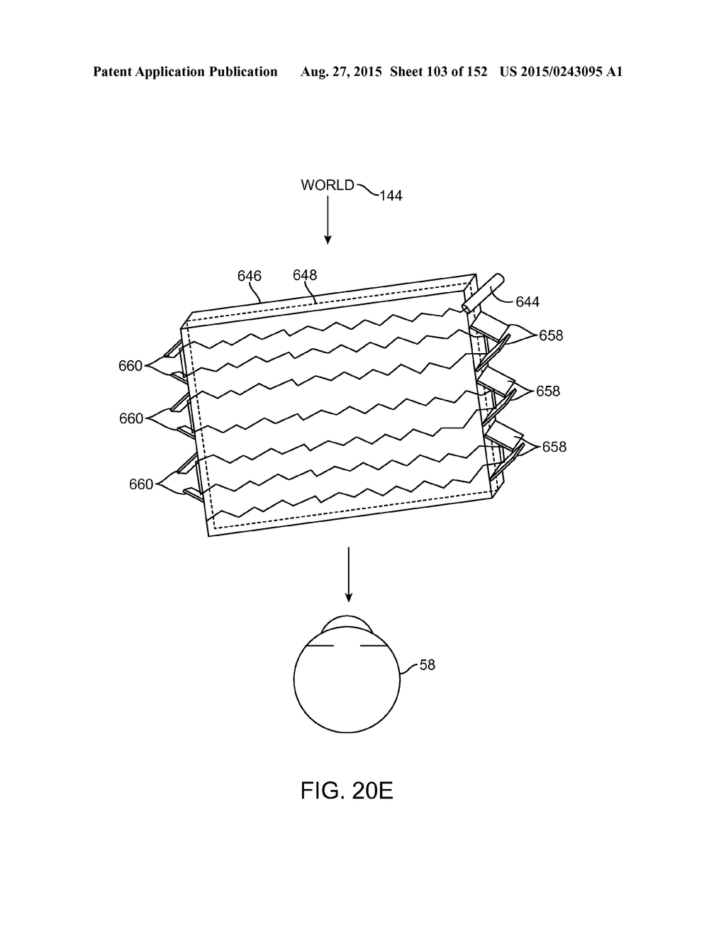 MODULATING LIGHT ASSOCIATED WITH IMAGE DATA THROUGH PHASE MODULATORS FOR     AUGMENTED OR VIRTUAL REALITY - diagram, schematic, and image 104