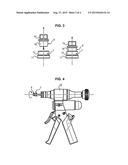 DEVICE FOR FIXING AN ELECTRICAL CONNECTION TERMINAL TO A SUPPORT diagram and image