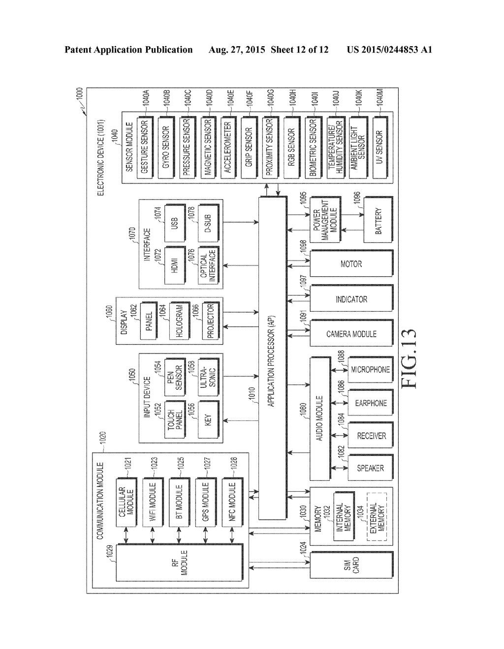 METHOD FOR COMMUNICATING WITH NEIGHBOR DEVICE, ELECTRONIC DEVICE, AND     STORAGE MEDIUM - diagram, schematic, and image 13