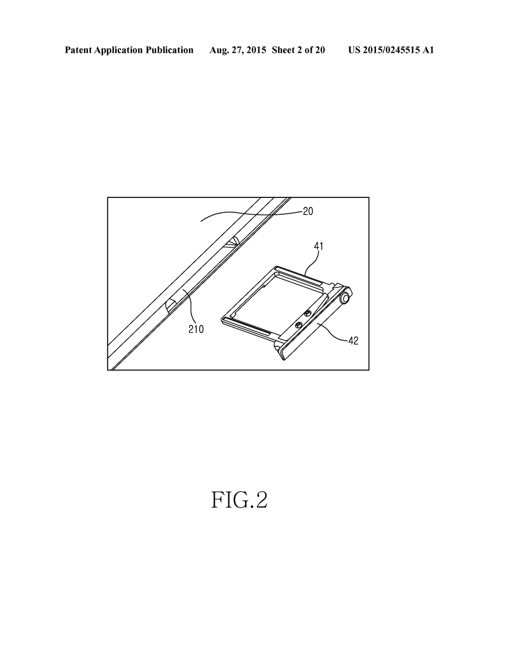 ELECTRONIC DEVICE INCLUDING CARD TRAY - diagram, schematic, and image 03