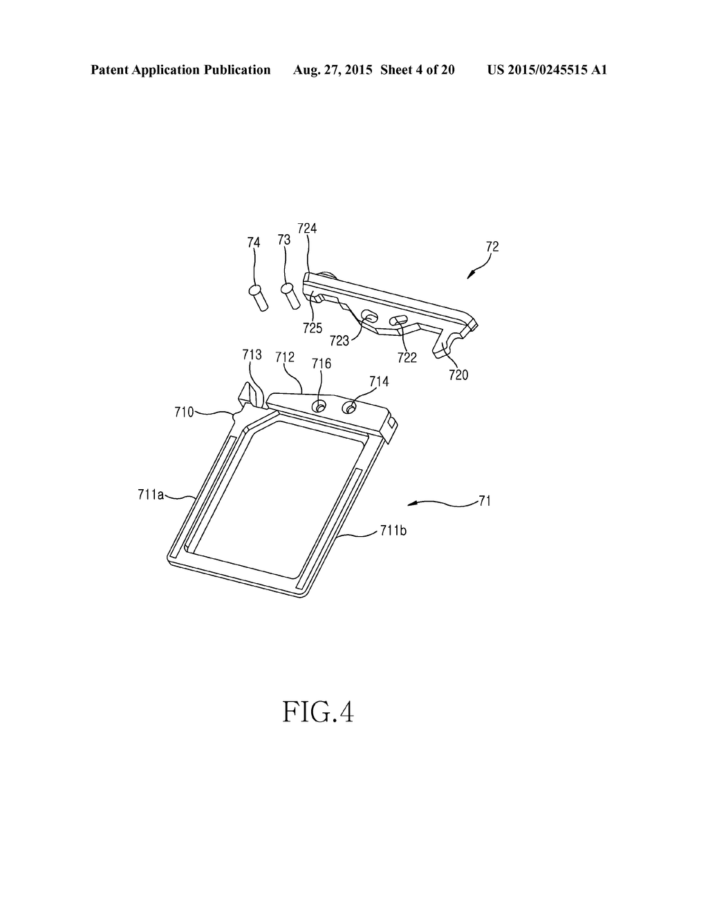 ELECTRONIC DEVICE INCLUDING CARD TRAY - diagram, schematic, and image 05