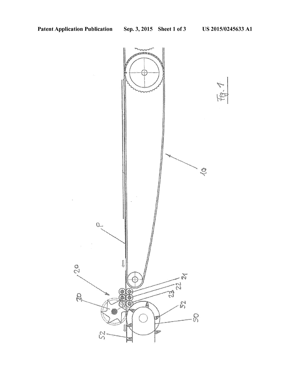 Method and Device for Producing Strip-Shaped Objects, in Particular Sticks     of Chewing Gum - diagram, schematic, and image 02