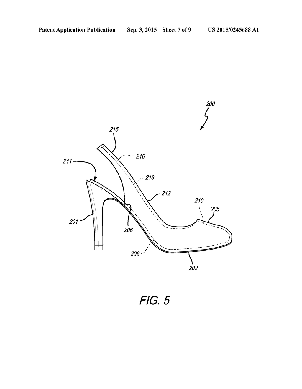 DOUBLE SHOE COMBINATION FOOTWEAR WITH A CONCEALED INNER SHOE - diagram, schematic, and image 08