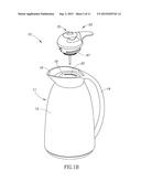 TEMPERATURE MONITORING BEVERAGE CONTAINER diagram and image