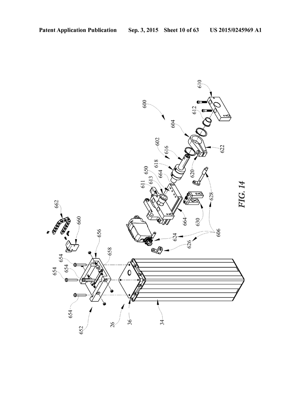 DUAL COLUMN SURGICAL TABLE HAVING A SINGLE-HANDLE UNLOCK FOR TABLE     ROTATION - diagram, schematic, and image 11