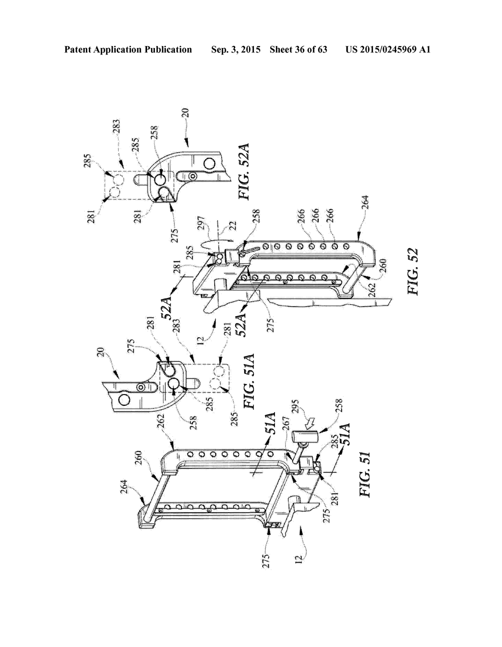 DUAL COLUMN SURGICAL TABLE HAVING A SINGLE-HANDLE UNLOCK FOR TABLE     ROTATION - diagram, schematic, and image 37