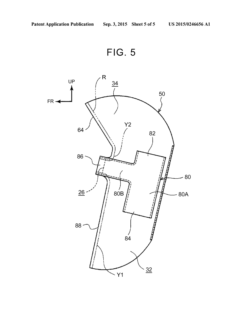 VEHICLE SIDE AIRBAG DEVICE AND SIDE AIR BAG MANUFACTURING METHOD - diagram, schematic, and image 06