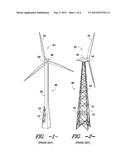 LATTICE TOWER COVERING FOR A WIND TURBINE diagram and image