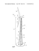 LATTICE TOWER COVERING FOR A WIND TURBINE diagram and image