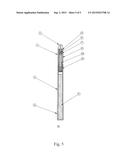 MINE DEFEAT SYSTEM AND PYROTECHNIC DART FOR SAME diagram and image