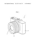 BLUR CORRECTION DEVICE, AND LENS BARREL PROVIDED WITH BLUR CORRECTION     DEVICE, AND CAMERA SYSTEM diagram and image