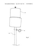 Subaquatic Monopod for Photographic Equipment diagram and image