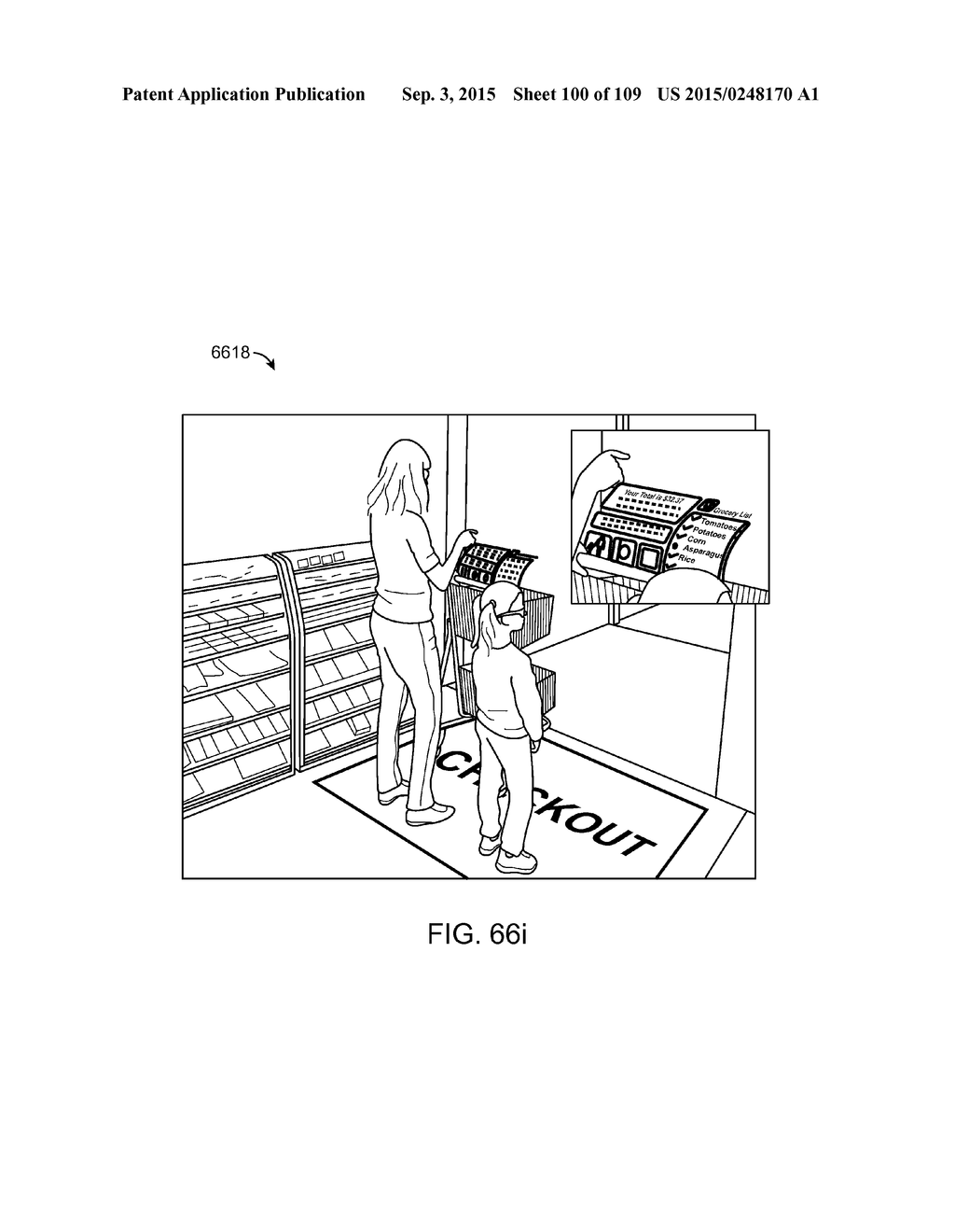 METHOD AND SYSTEM FOR GENERATING A VIRTUAL USER INTERFACE RELATED TO A     TOTEM - diagram, schematic, and image 101