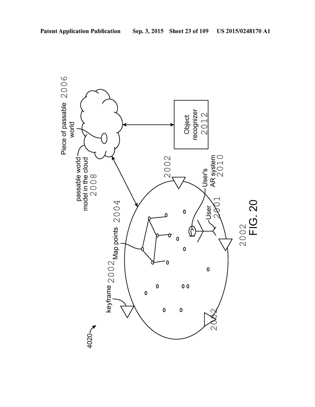 METHOD AND SYSTEM FOR GENERATING A VIRTUAL USER INTERFACE RELATED TO A     TOTEM - diagram, schematic, and image 24