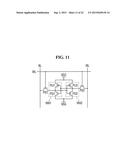 INTEGRATED CIRCUIT DEVICES INCLUDING FINFETS AND METHODS OF FORMING THE     SAME diagram and image