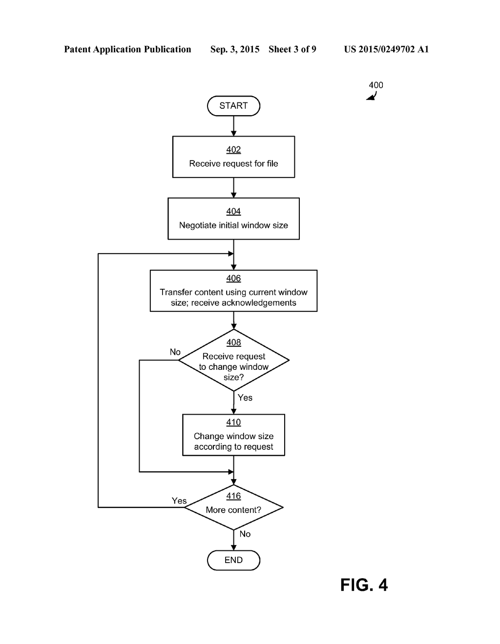 CLIENT-ADJUSTABLE WINDOW SIZE FOR CONNECTIONLESS TRANSFER PROTOCOLS - diagram, schematic, and image 04