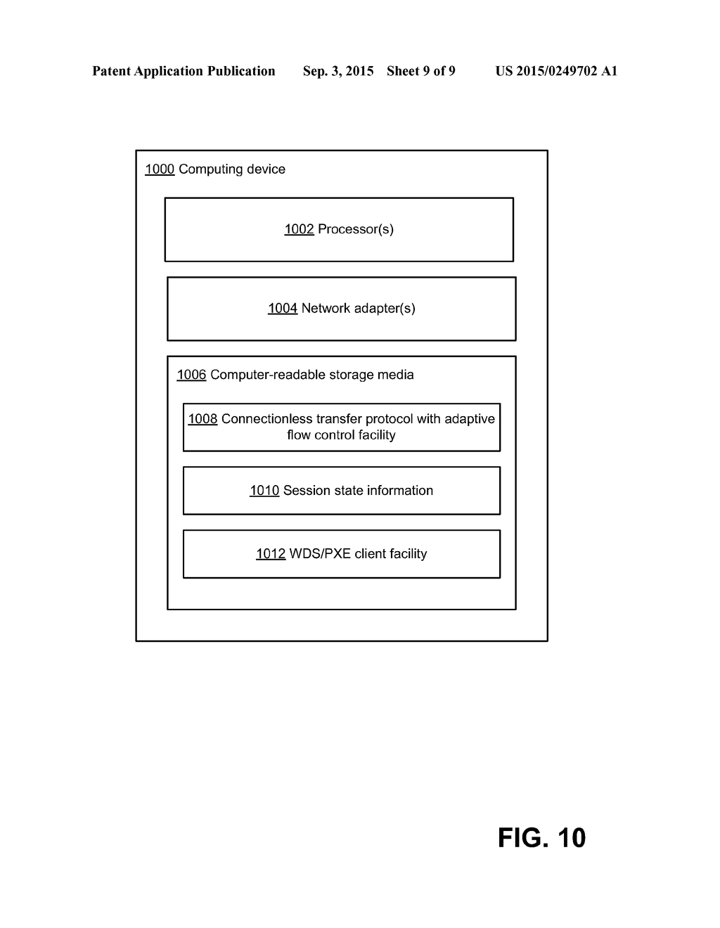 CLIENT-ADJUSTABLE WINDOW SIZE FOR CONNECTIONLESS TRANSFER PROTOCOLS - diagram, schematic, and image 10