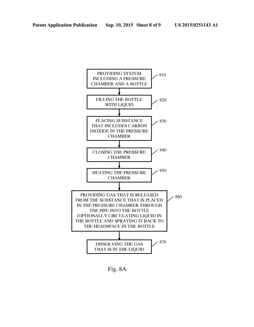 SYSTEM, METHOD AND CAPSULES FOR PRODUCING SPARKLING DRINKS - diagram, schematic, and image 09