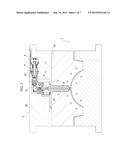 FIXING PLATE OF THE MOLD OF AN INJECTION MOLDING APPARATUS OF PLASTIC     MATERIAL diagram and image