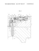 FIXING PLATE OF THE MOLD OF AN INJECTION MOLDING APPARATUS OF PLASTIC     MATERIAL diagram and image