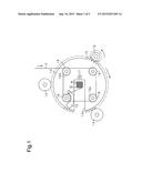 DEVICE FOR WINDING BEAD RING-BINDING THREAD diagram and image