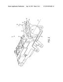 ADJUSTABLE STEERING COLUMN ASSEMBLY HAVING SELF-DE-LASHING POWER-RAKE     MECHANISM diagram and image