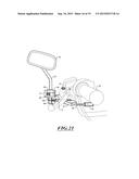 BROAD VIEW MIRROR FOR A CYCLE VEHICLE diagram and image