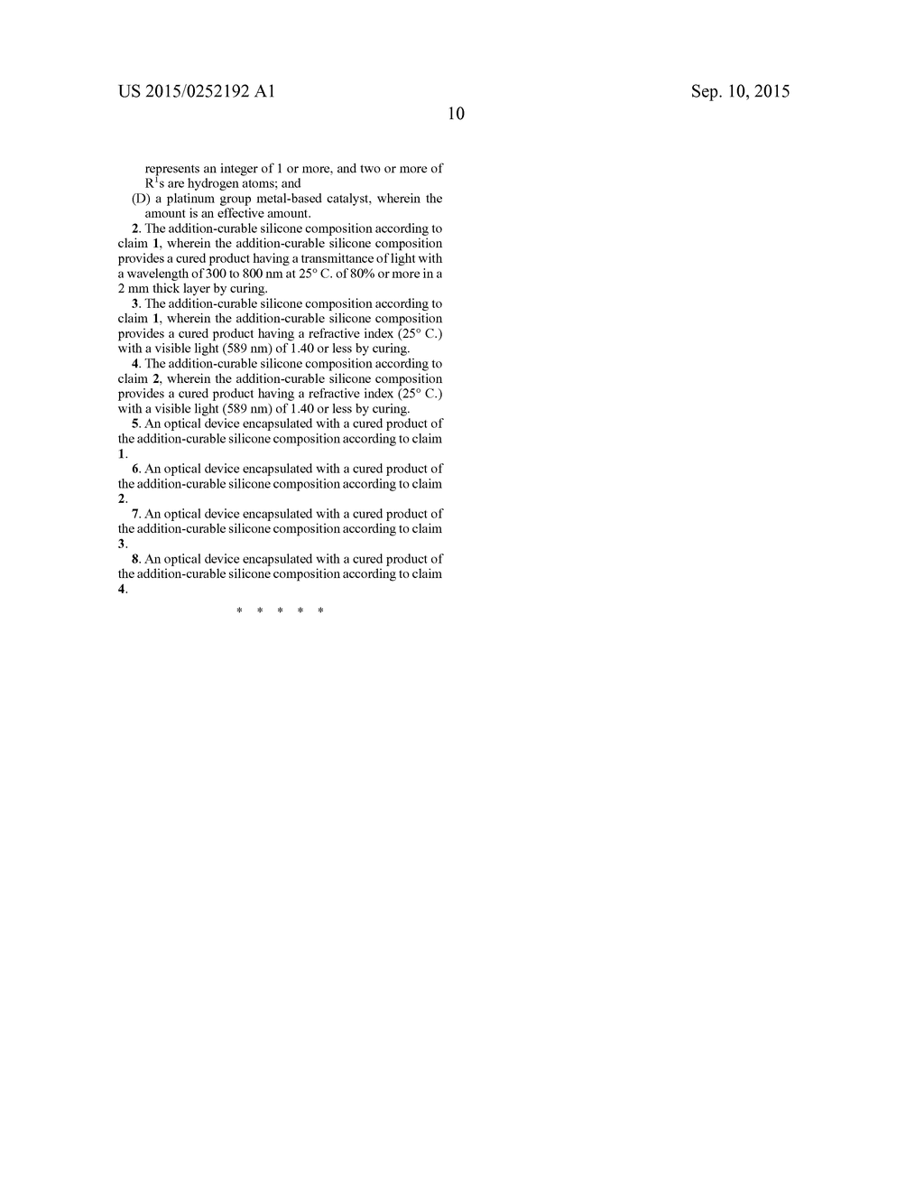 ADDITION-CURABLE SILICONE COMPOSITION AND OPTICAL DEVICE - diagram, schematic, and image 11