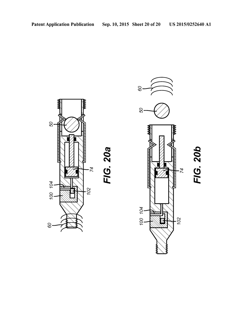 Pressure Actuated Frack Ball Releasing Tool - diagram, schematic, and image 21