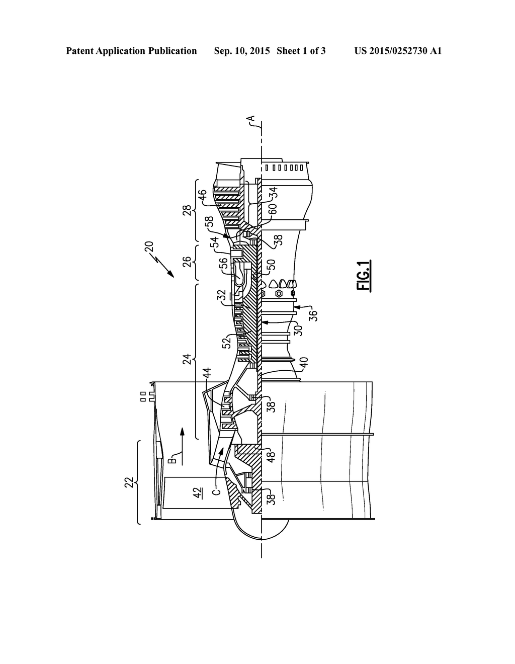 GEARED TURBINE ENGINE WITH RELATIVELY LIGHTWEIGHT PROPULSOR MODULE - diagram, schematic, and image 02